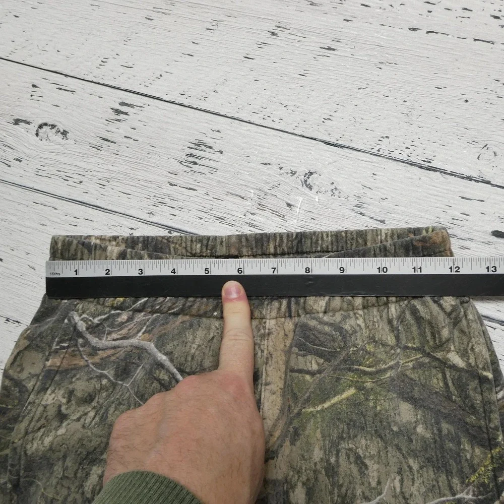 Carhartt Pants Kids Youth 10-12 Green Camo Fleece Sweatpants Mossy Oak‎ Hunting